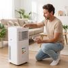 Climatiseur Mobile WOOX 4 en 1 | 9000/14000 BTU | Froid & Chaud