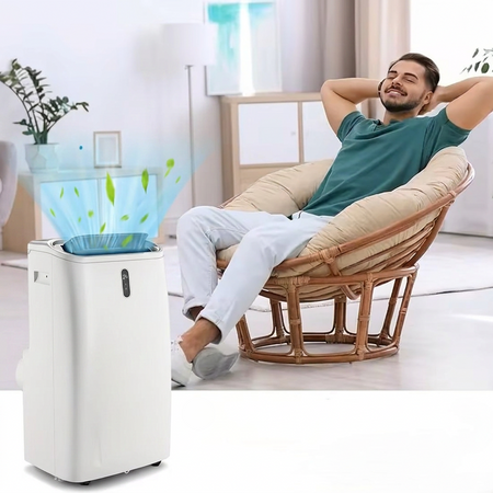 Climatiseur Portable FUDA 4-en-1 | Chaud & Froid | WiFi | Livraison Rapide